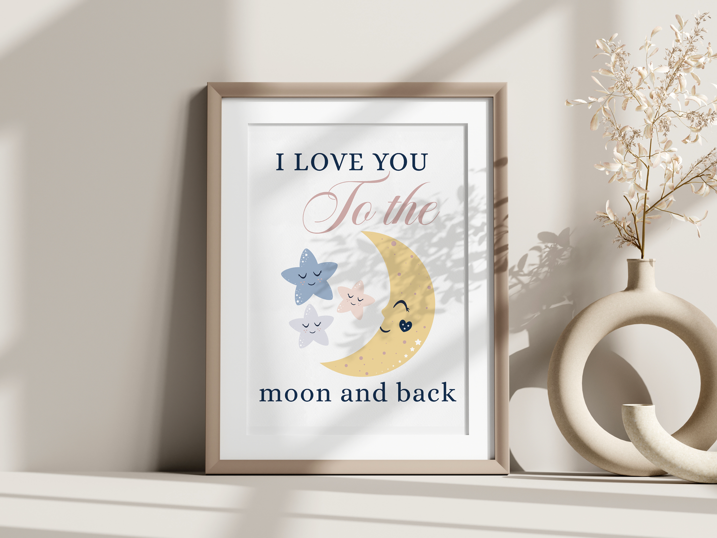 Affiches chambre bébé – Collection “Petits Rêves” (5 modèles)