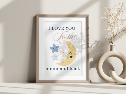 Affiches chambre bébé – Collection “Petits Rêves” (5 modèles)