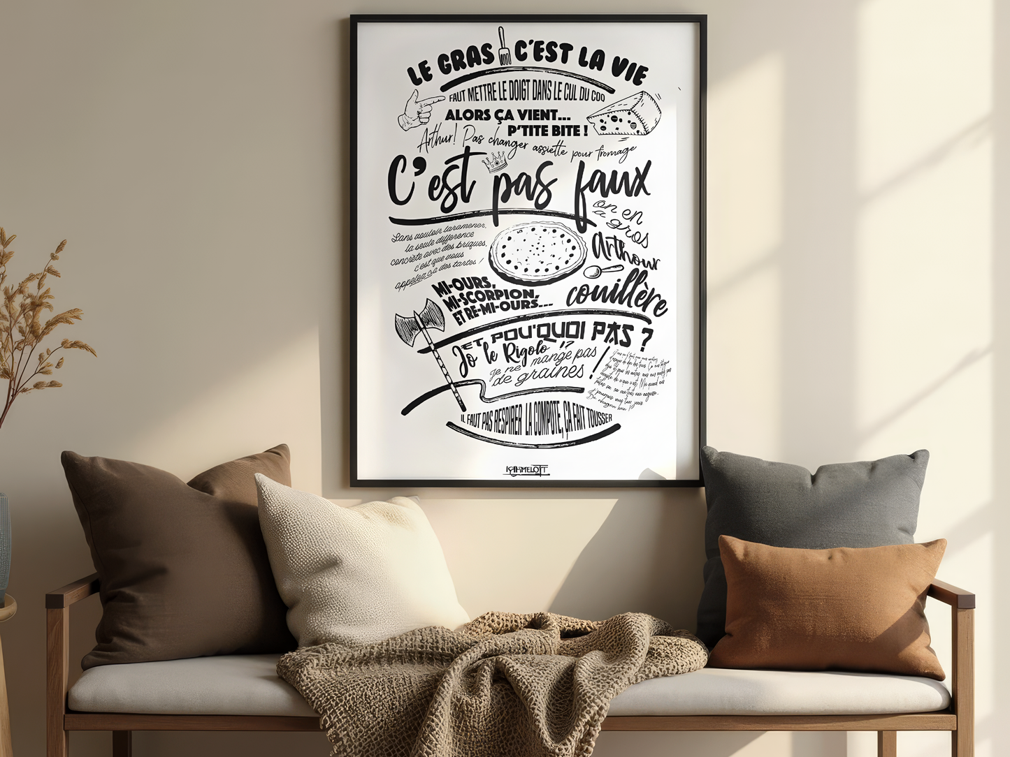 Affiche Kaamelott – Citations cultes