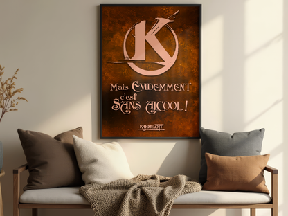 Affiche Kaamelott – Et en plus, y’a pas d’alcool (Merlin)