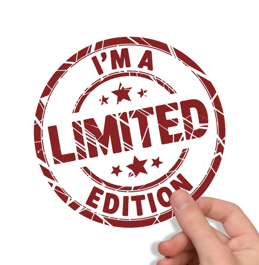 Sticker “I’m a Limited Edition” – Édition Limitée