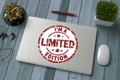 Sticker “I’m a Limited Edition” – Édition Limitée