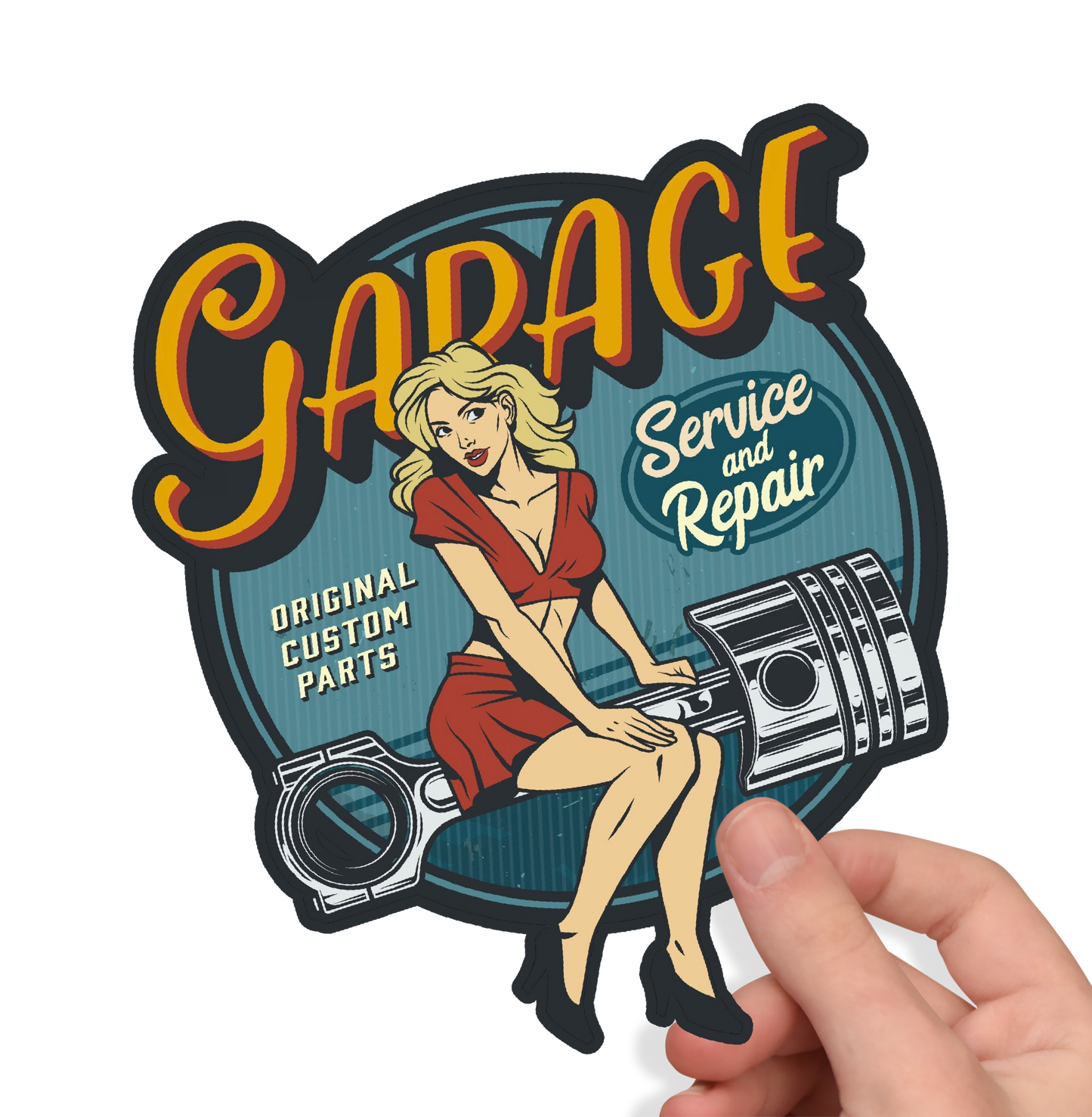 Adesivo con citazione di Kaamelott – Sire, ne abbiamo abbastanza – Adesivo rotondo vintage con umorismo francese – Vinile decorativo realizzato in Francia