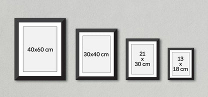 Affiche personnalisée Là où tout a commencé – Carte du lieu de rencontre